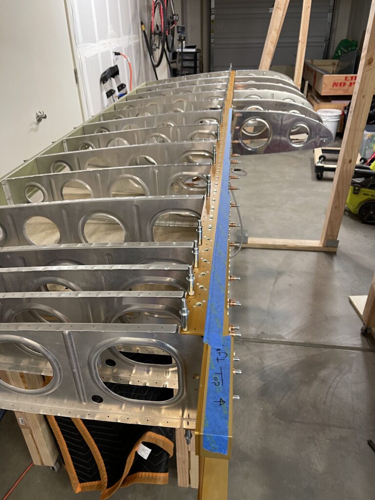 Structure of RV-7A wing