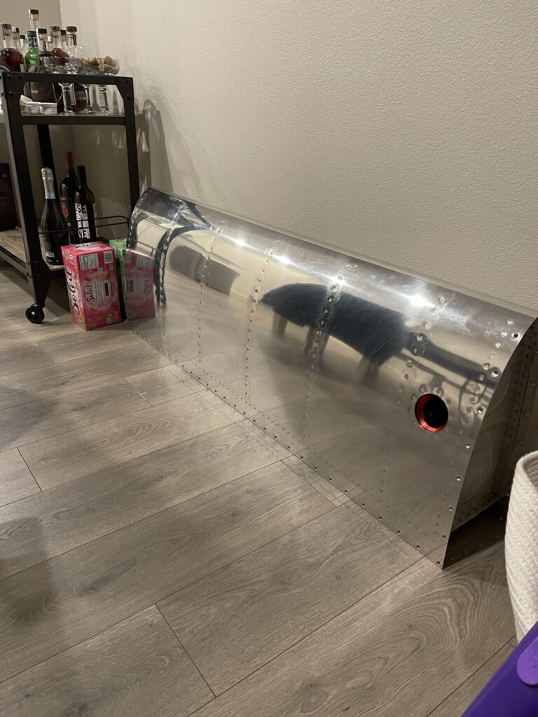 Fuel tank inside home